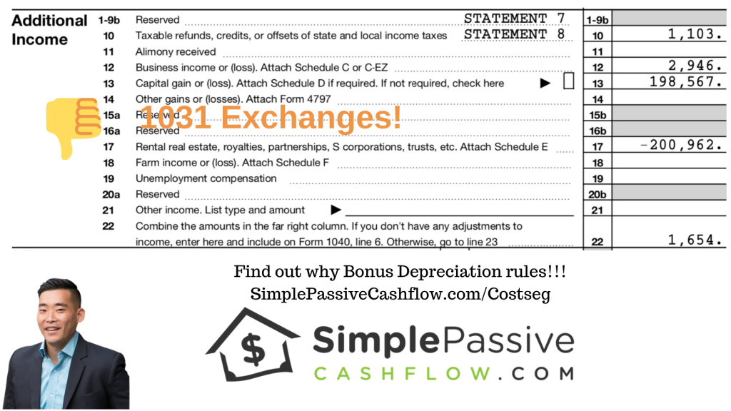 Tax Return Bonus Depreciation